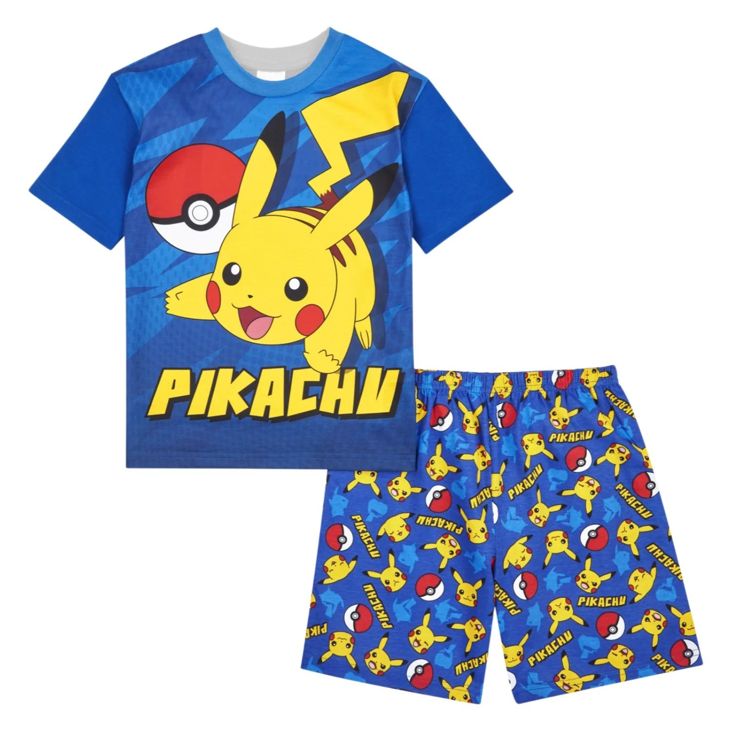 Summer Edition Clothing - Potdemiel Pikachu & Pokeball Pajama Allover