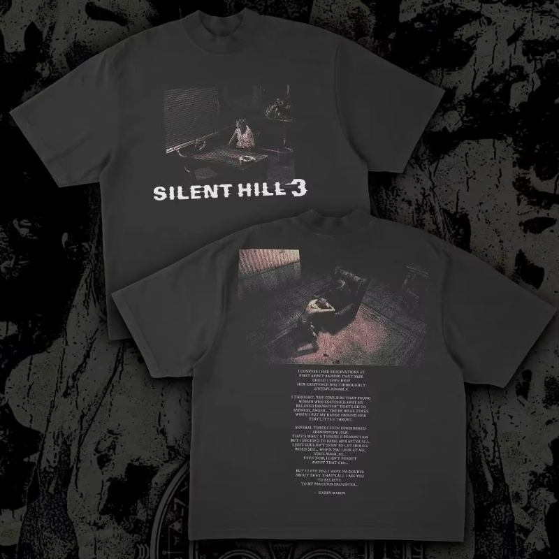 Summer Hill Clothing - Printed cotton loose clothing T-shirt game
