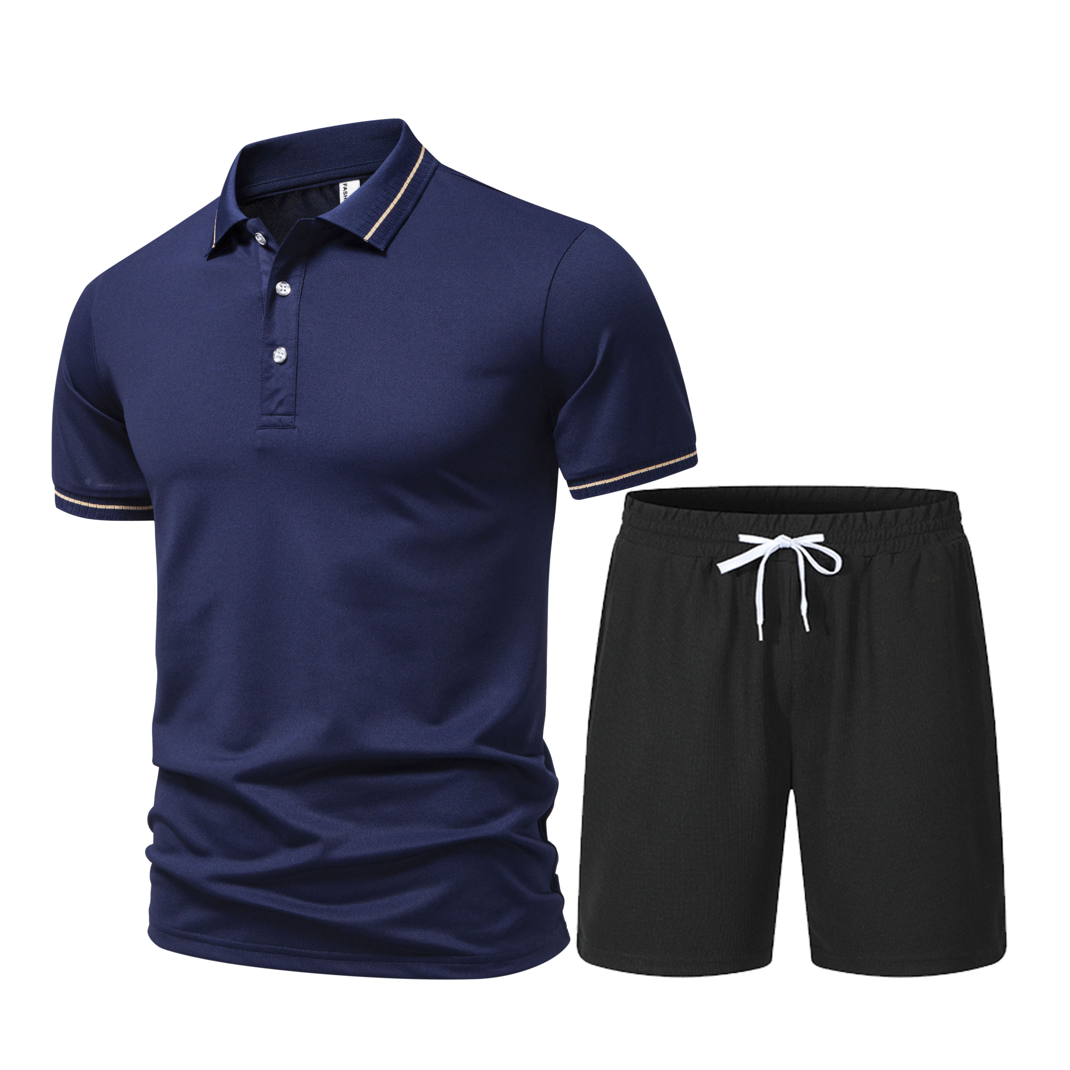 Summer Clothing Design - Men's new short sleeved polo shirt