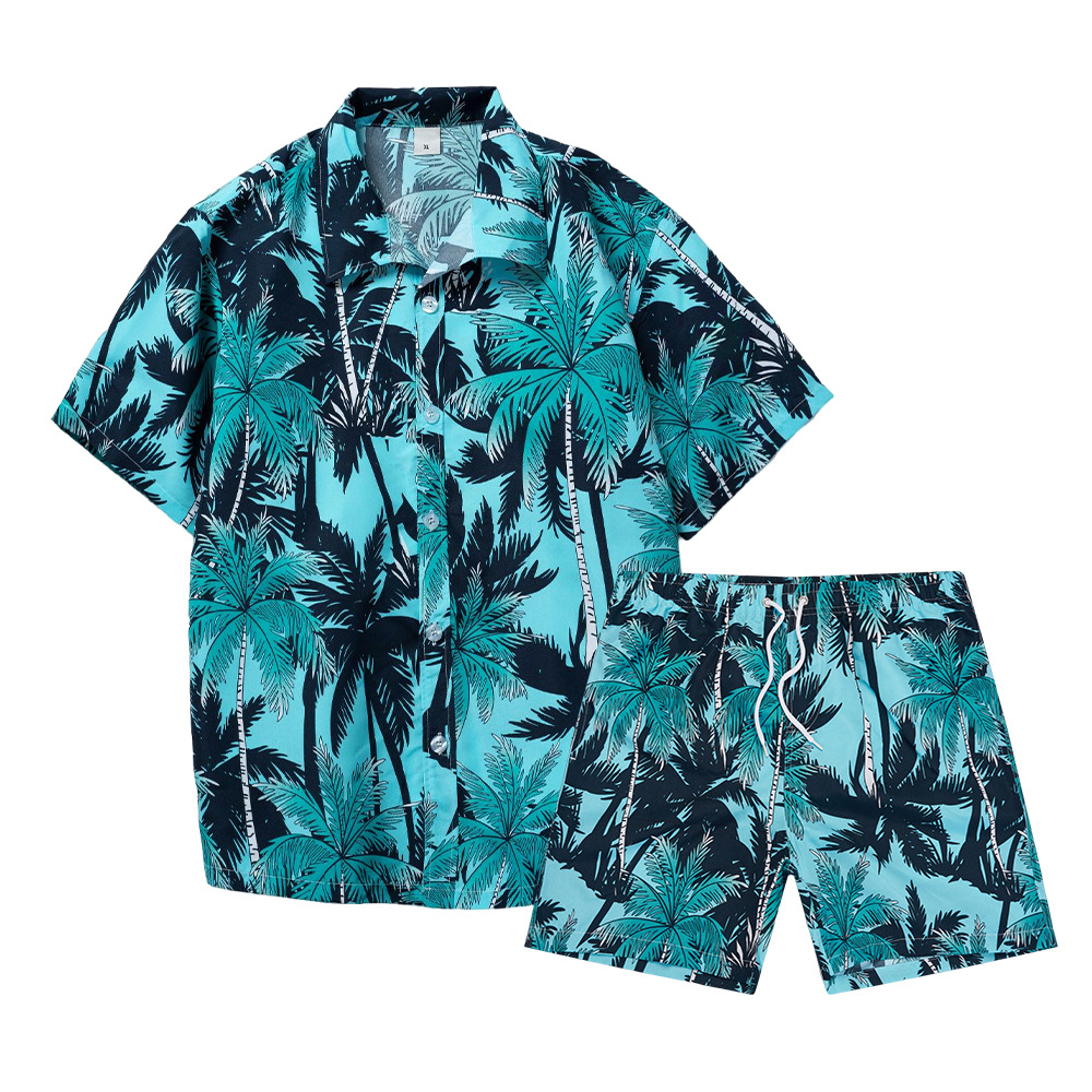 Summer Clothing Men - Hawaiian Coconut Tree 3D Print Men