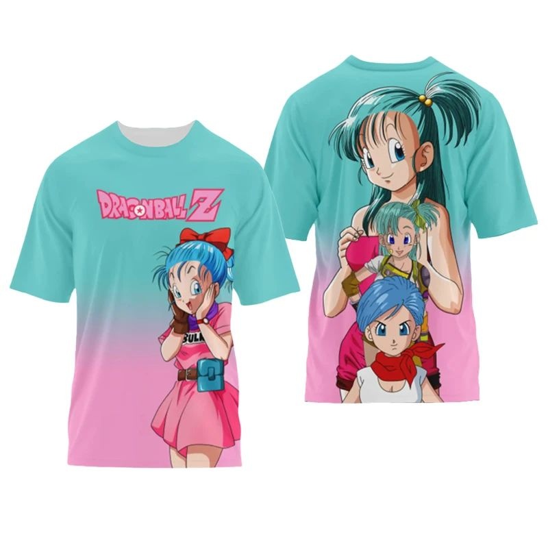 Summer Edition Clothing - Bandai Dragon Ball Anime Bulma 3D