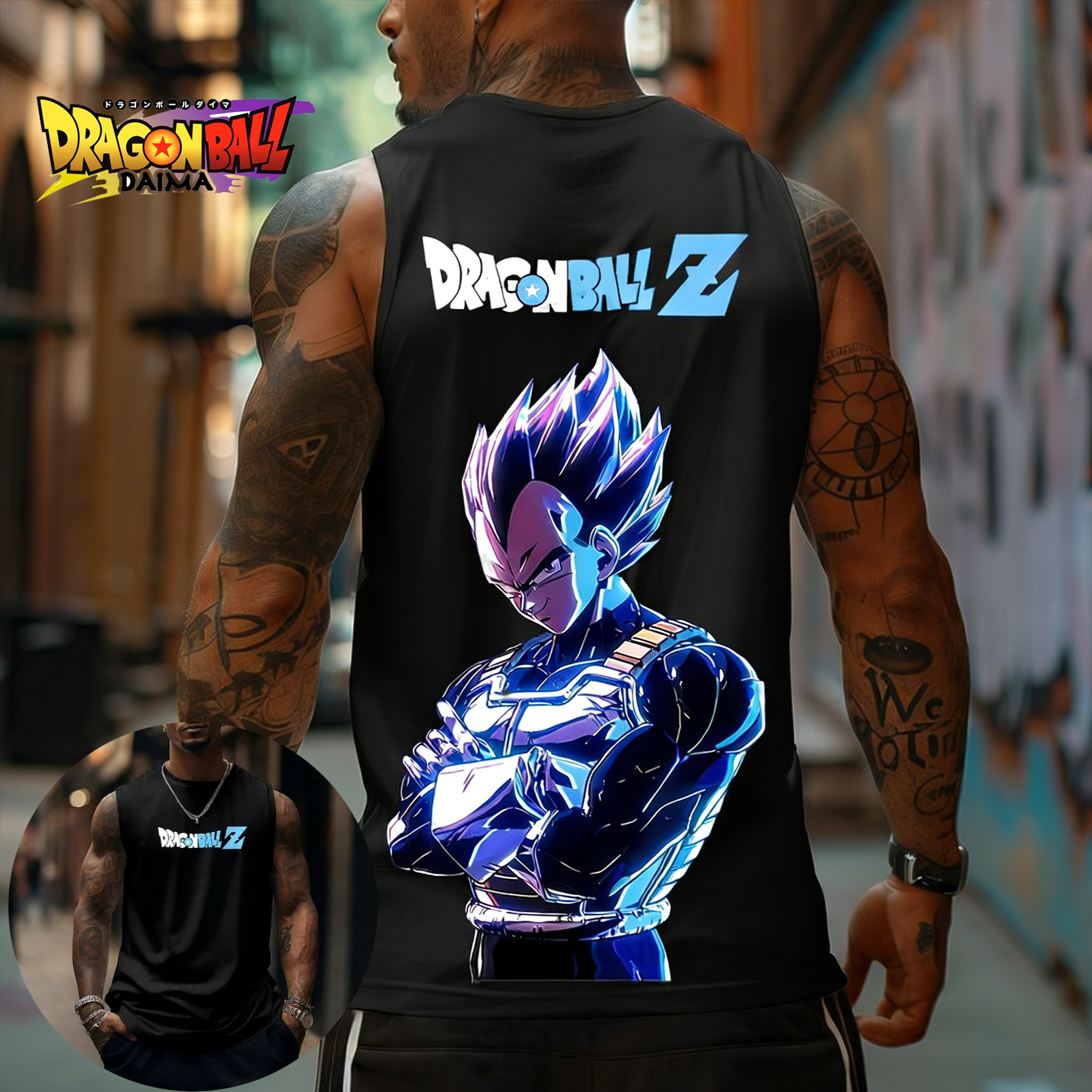 Summer Edition Clothing - Dragon Ball Z Super Blue Vegeta
