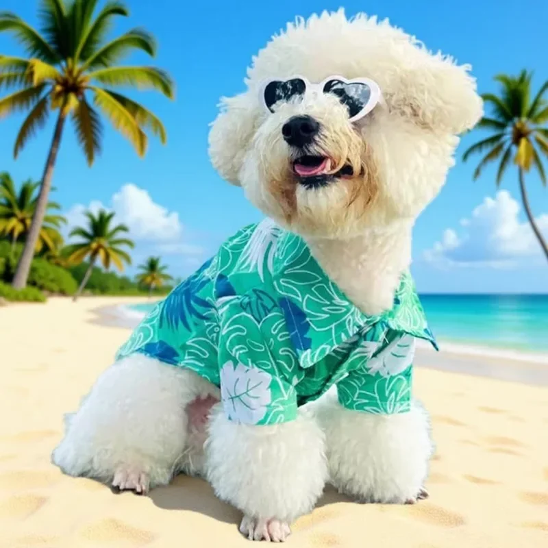 Summer Dog Clothing - Handsome Small Dog Clothes Summer Breathable