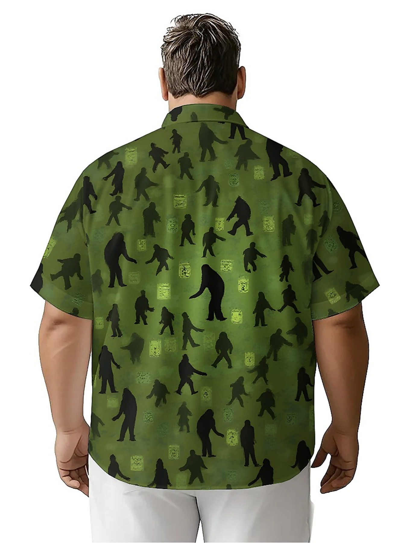 Men's Plus Size Hawaiian Shirt - Summer Clothing Patterns 评论和价格