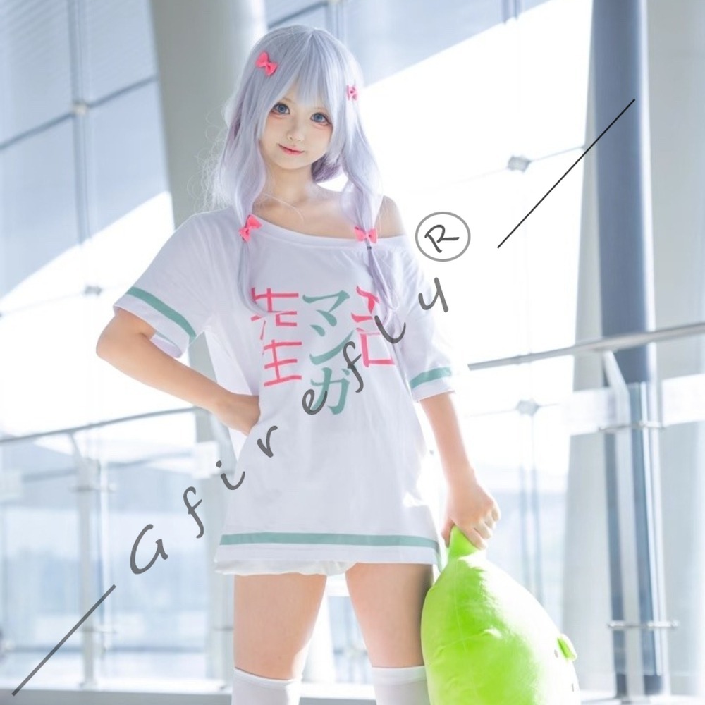Eromanga Sensei Izumi Sagiri T - Summer Clothing Sets Women 评论和价格