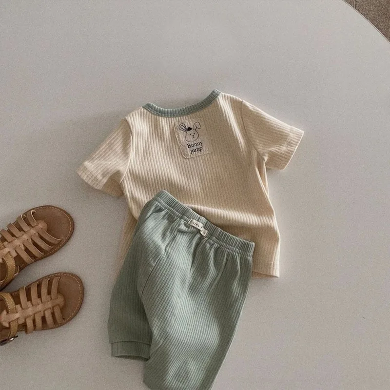 Summer Baby's Sets With Label  - Summer Clothing Label 评论和价格