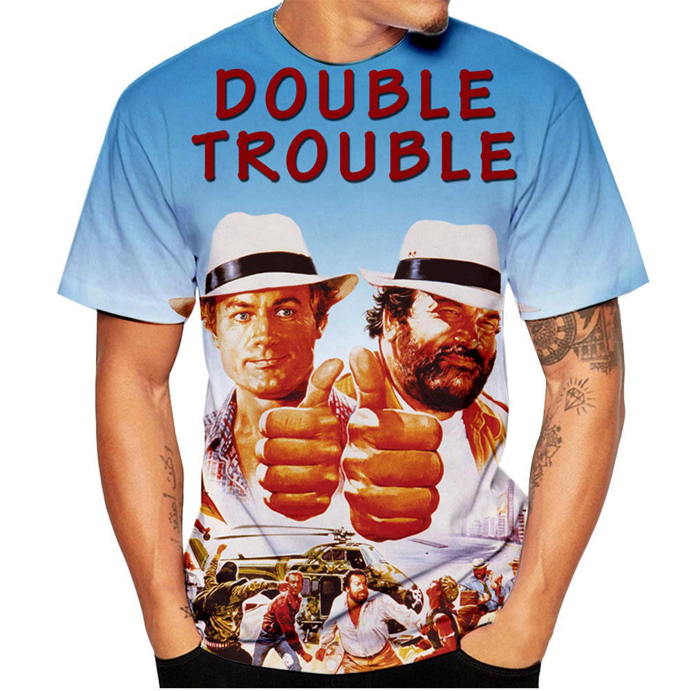 Bud Spencer Terence Hill T-Shi - Summer Hill Clothing 评论和价格