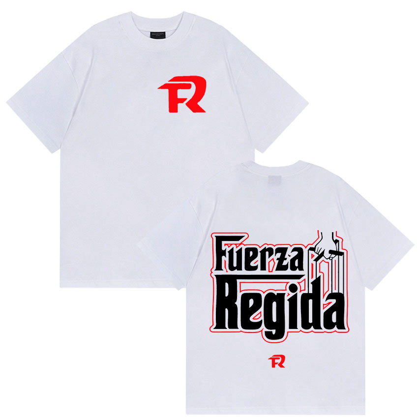 Rapper Fuerza Regida Pero No T - Summer Goth Clothing 评论和价格