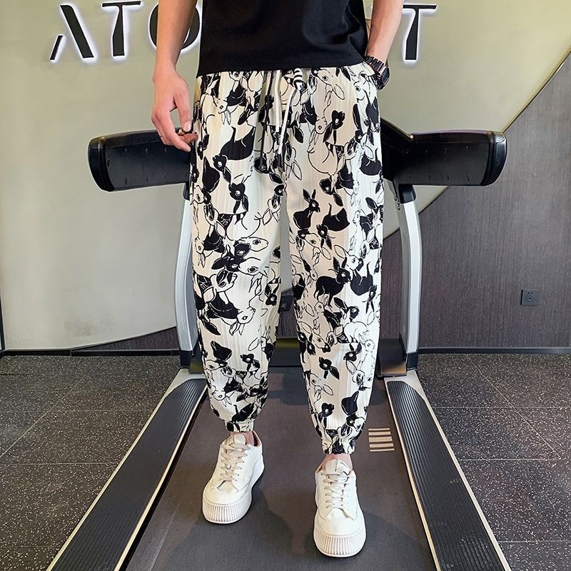 Summer Ice Silk Thin Male Crop - Summer Clothing Cheap 评论和价格