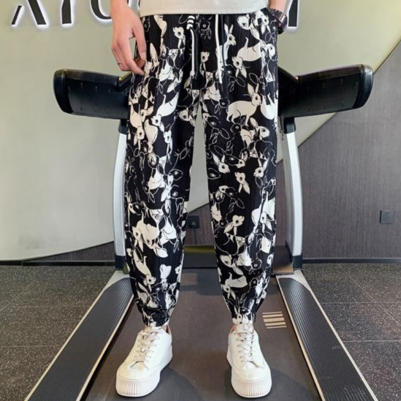 Summer Ice Silk Thin Male Crop - Summer Clothing Cheap 评论和价格
