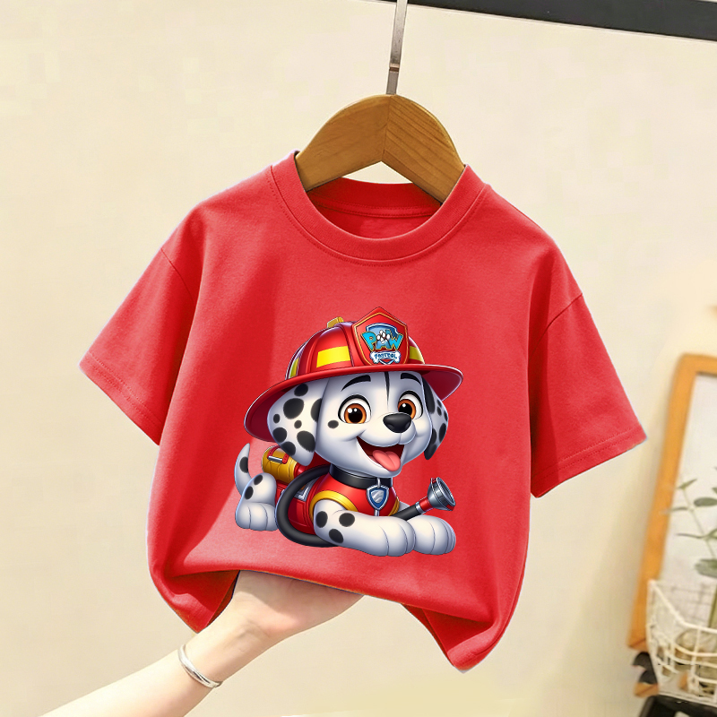 Paw Patrols Children T Shirt C - Summer Dog Clothing 评论和价格