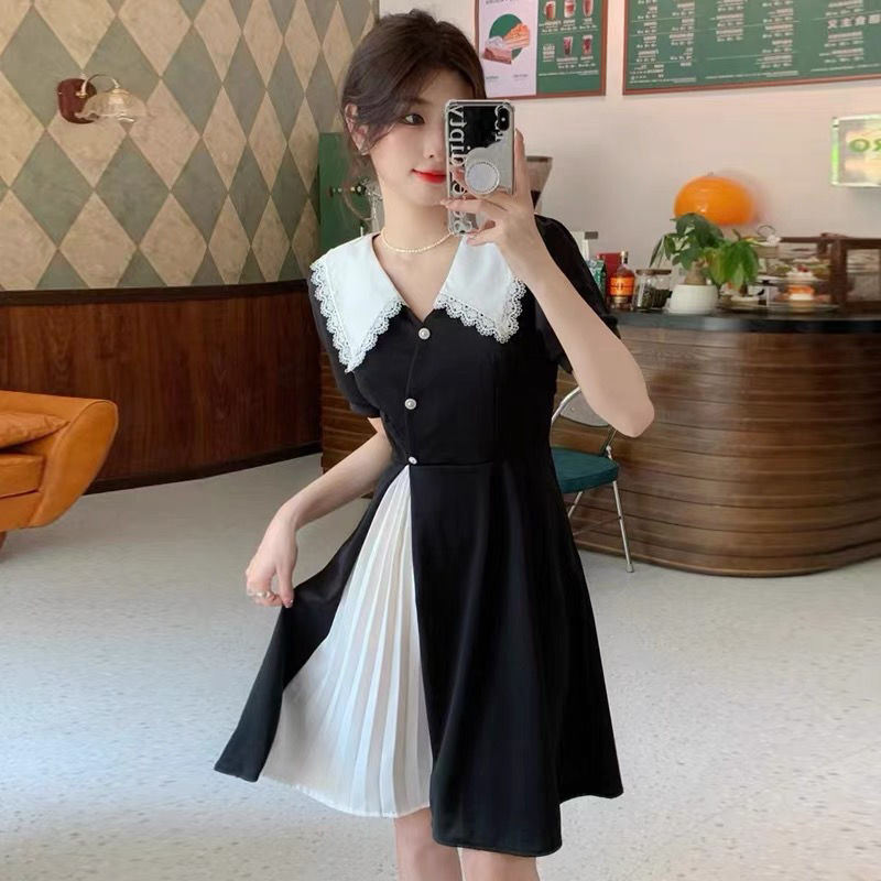 Black White Splicing Integrate - Summer Clothing Cheap 评论和价格