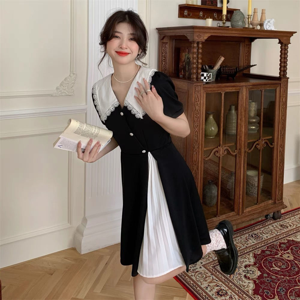 Black White Splicing Integrate - Summer Clothing Cheap 评论和价格