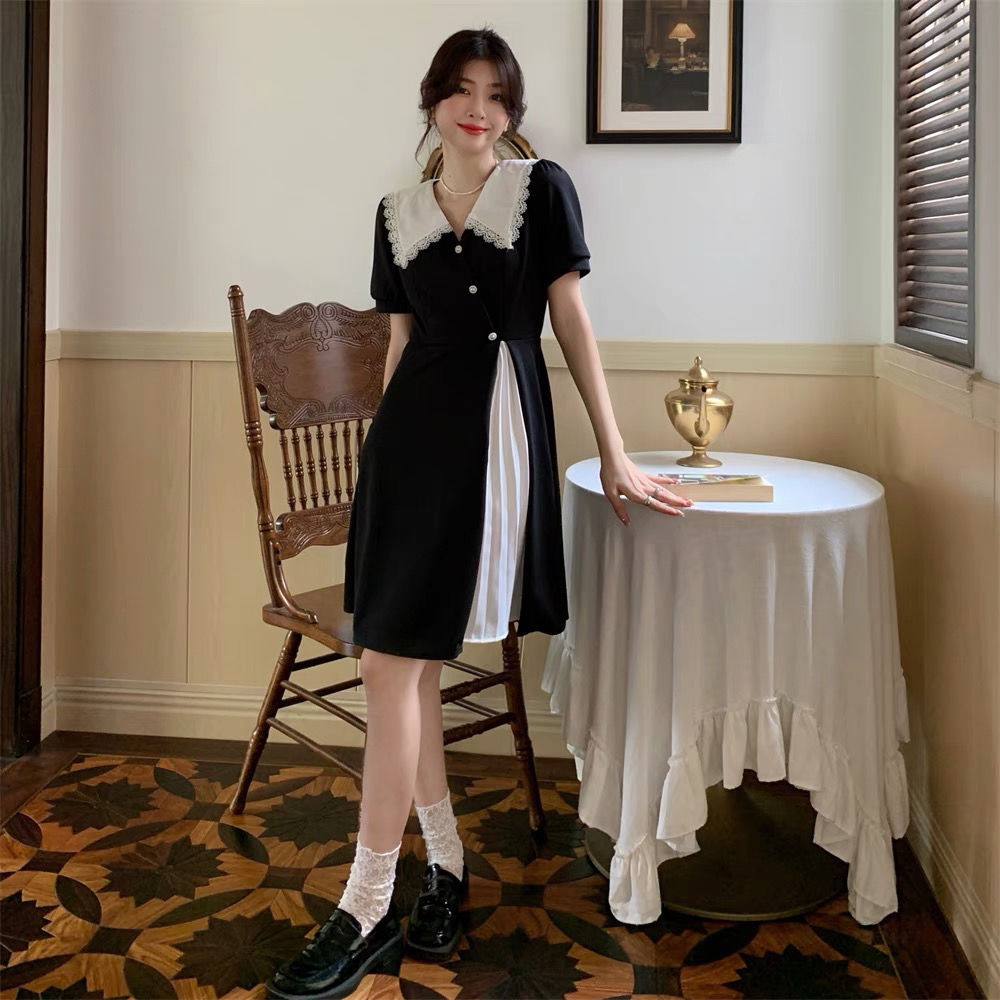 Black White Splicing Integrate - Summer Clothing Cheap 评论和价格