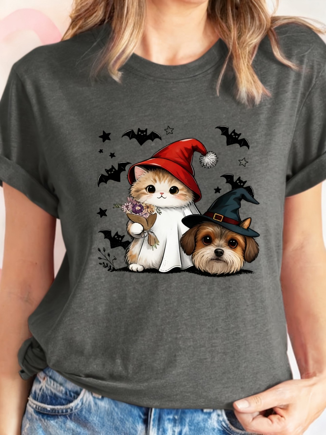 Plus size women's short sleeve - Summer Dog Clothing 评论和价格