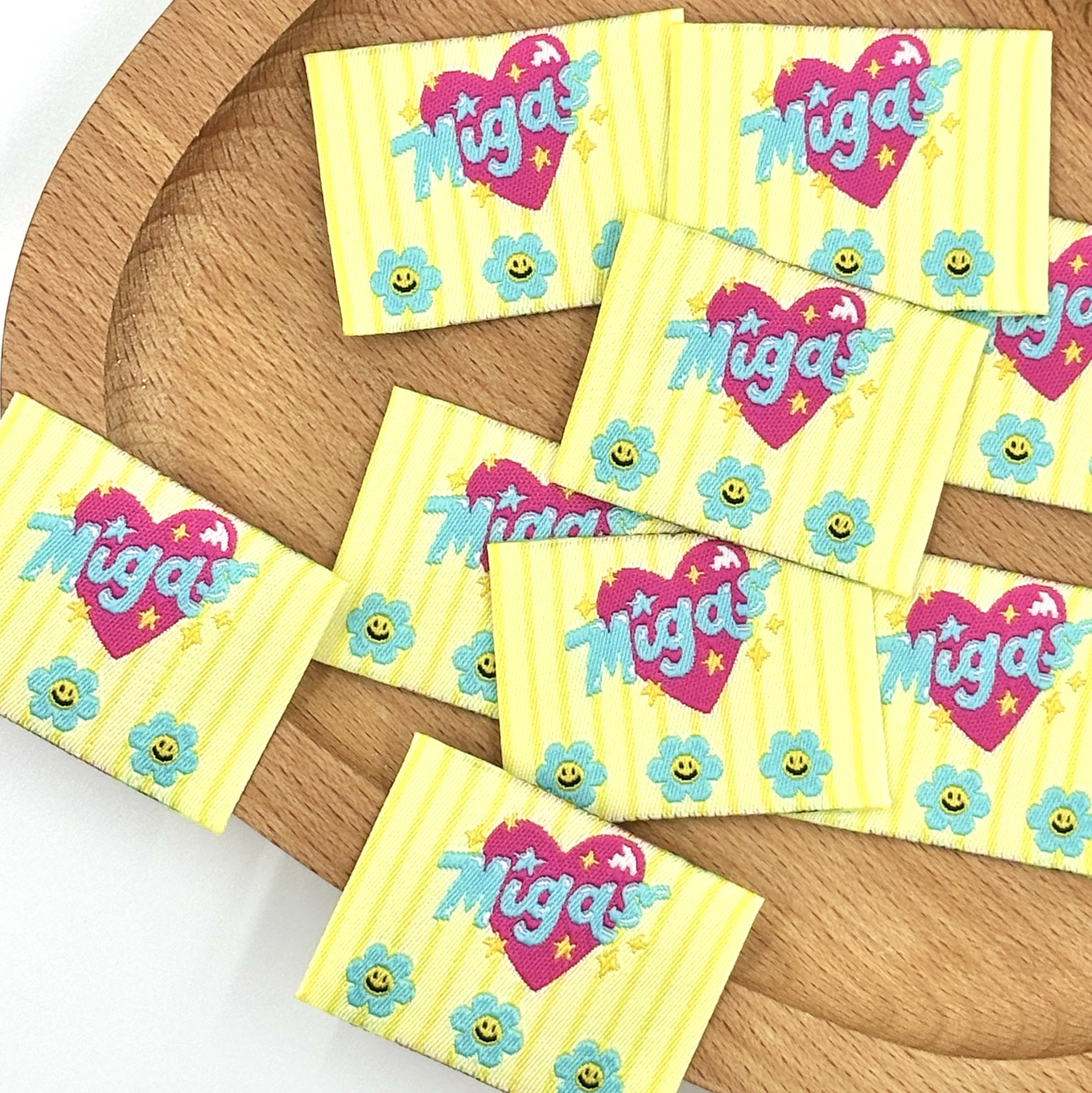 Fabric woven Label - Summer Do - Summer Clothing Label 评论和价格