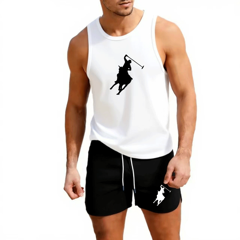 European Men Summer Vest and S - Summer Knit Clothing 评论和价格