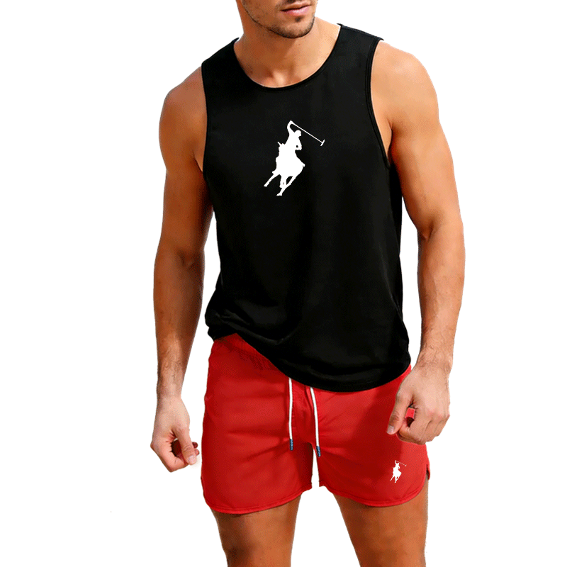 European Men Summer Vest and S - Summer Knit Clothing 评论和价格