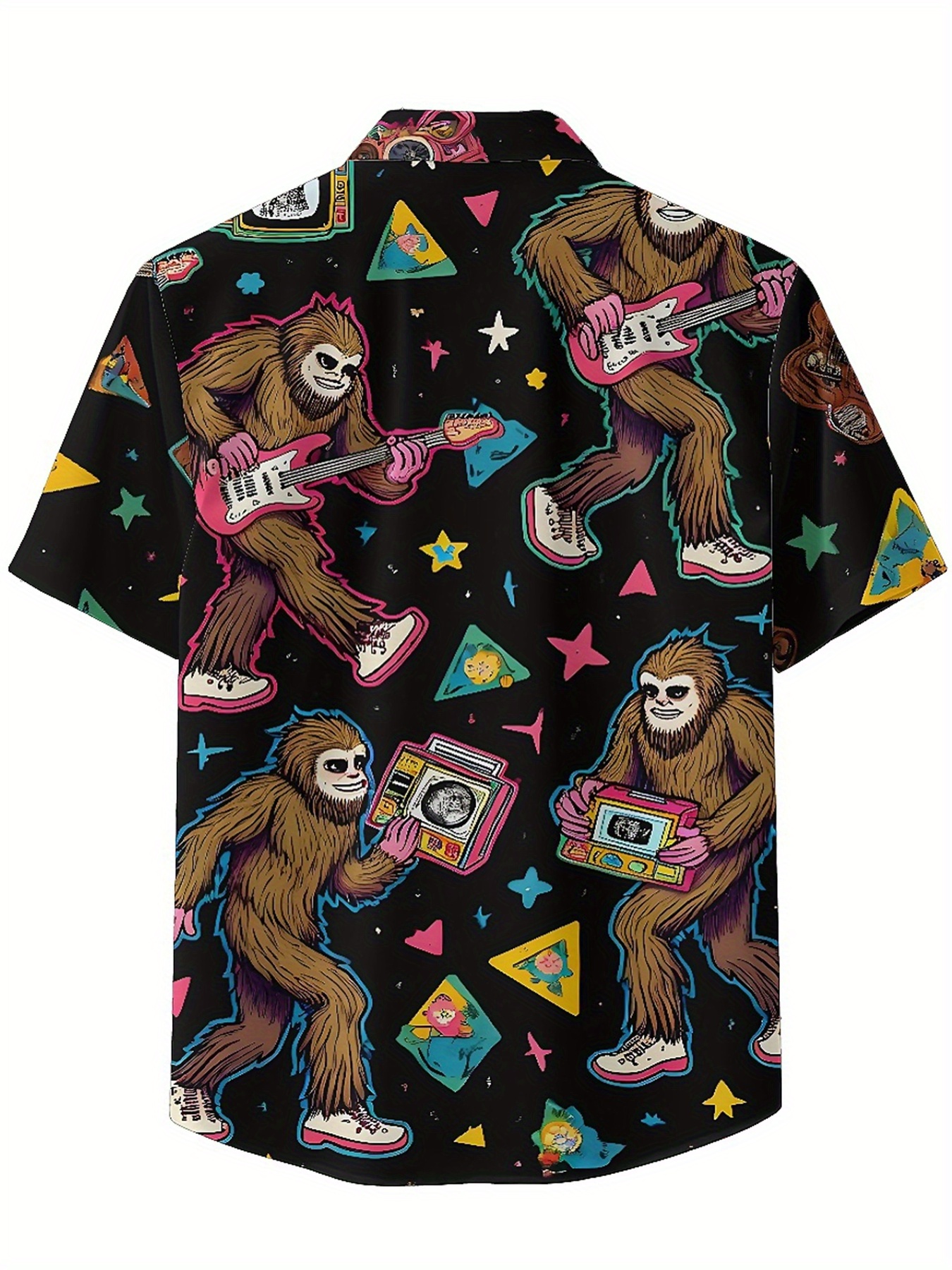 Men's Plus Size Hawaiian Shirt - Summer Clothing Patterns 评论和价格