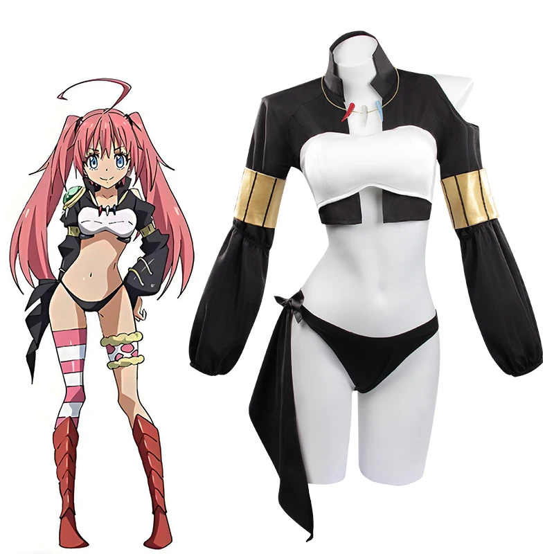 Milim Nava Cosplay Costumes An - Romper Playsuit Women 评论和价格