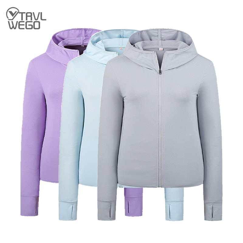 TRVLWEGO Long Sleeve Hoody Sum - Yours Clothing Summer Jackets 评论和价格
