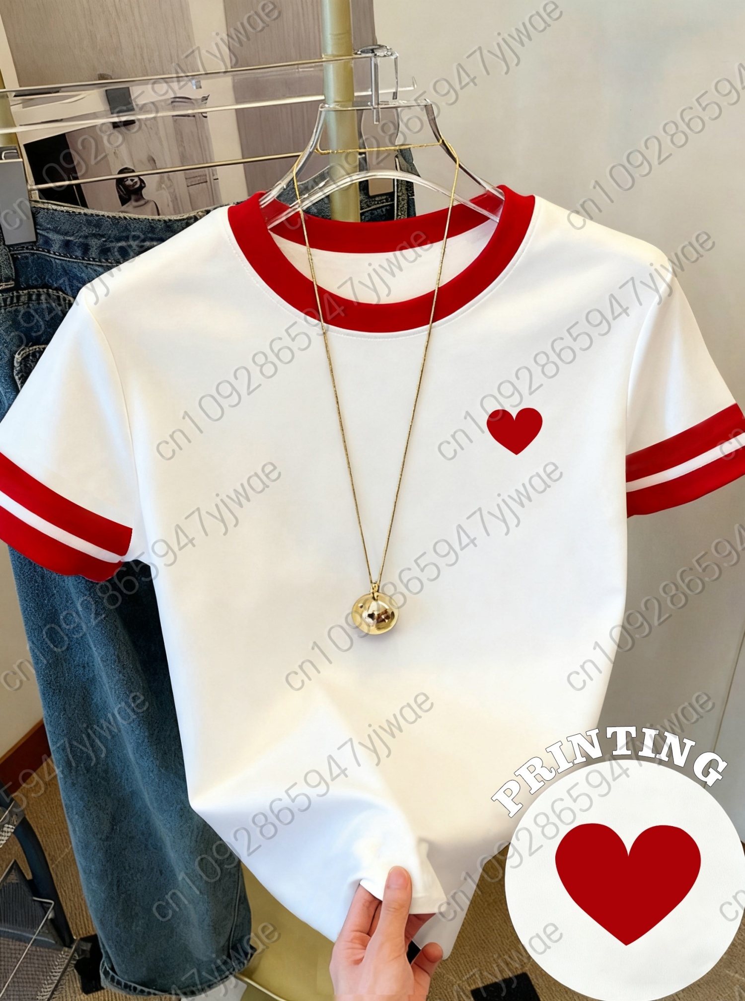Womens Short Sleeve Valentines - Summer Edition Clothing 评论和价格