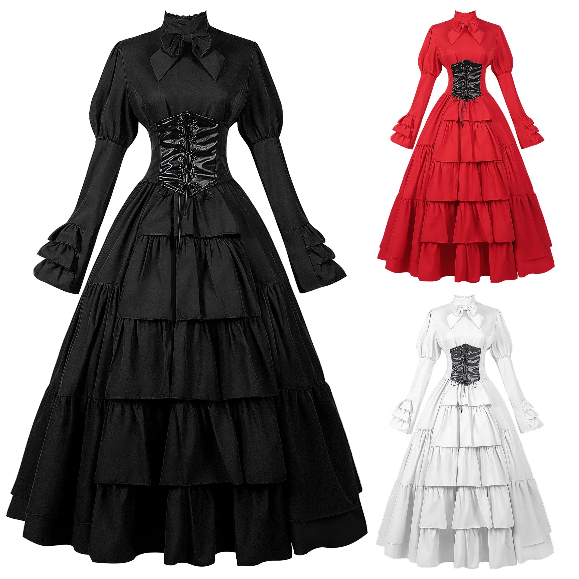 Women Halloween Cosplay Costum - Summer Renaissance Clothing 评论和价格