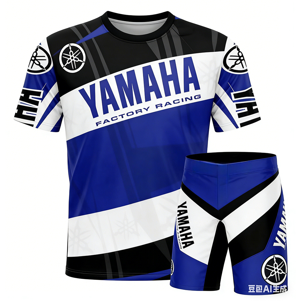 New Summer YAMAHA Men Women Mo - Summer Clothing Motorcycle 评论和价格