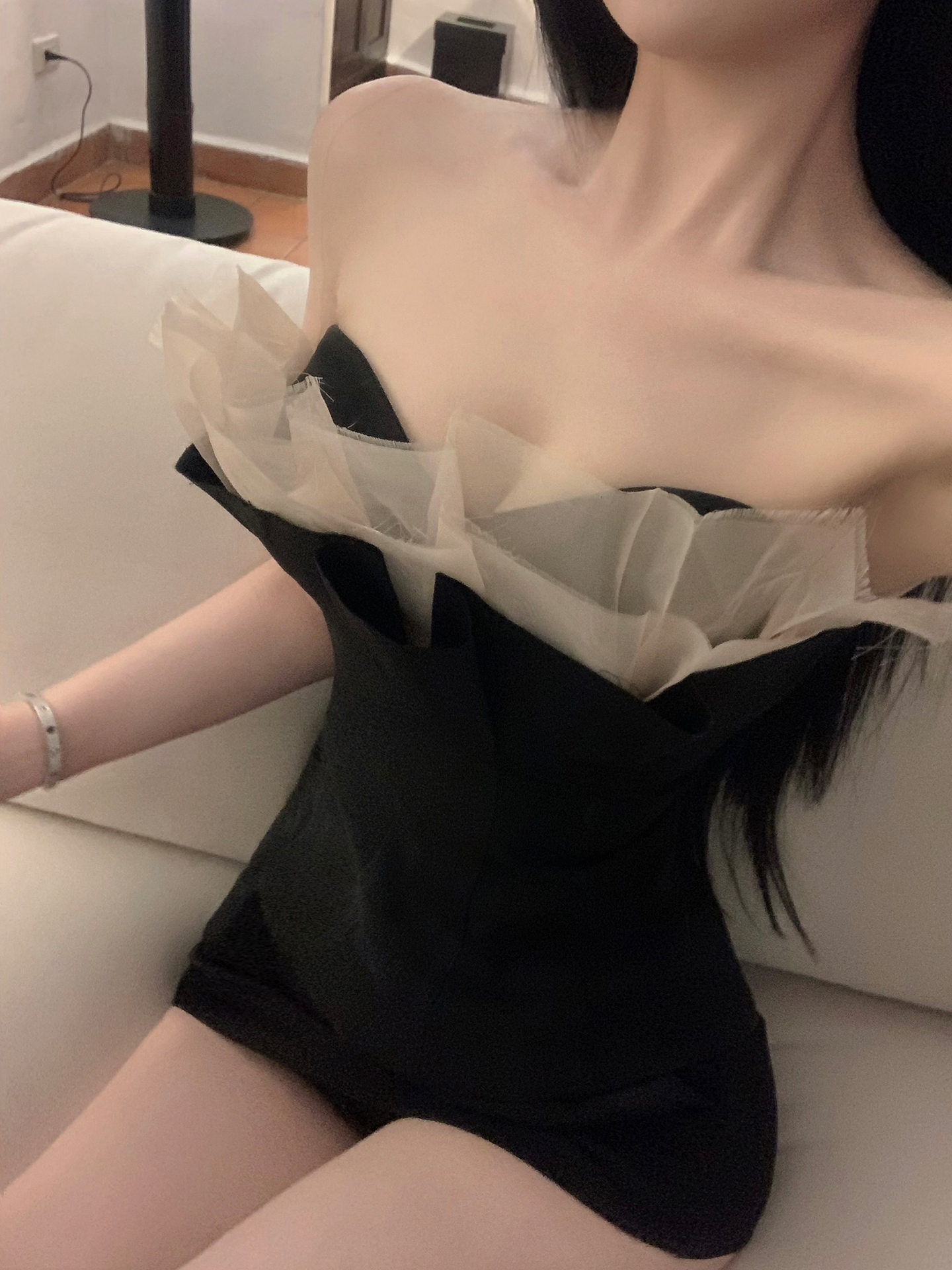 Black Label Splice Tube Top Ve - Summer Clothing Label 评论和价格