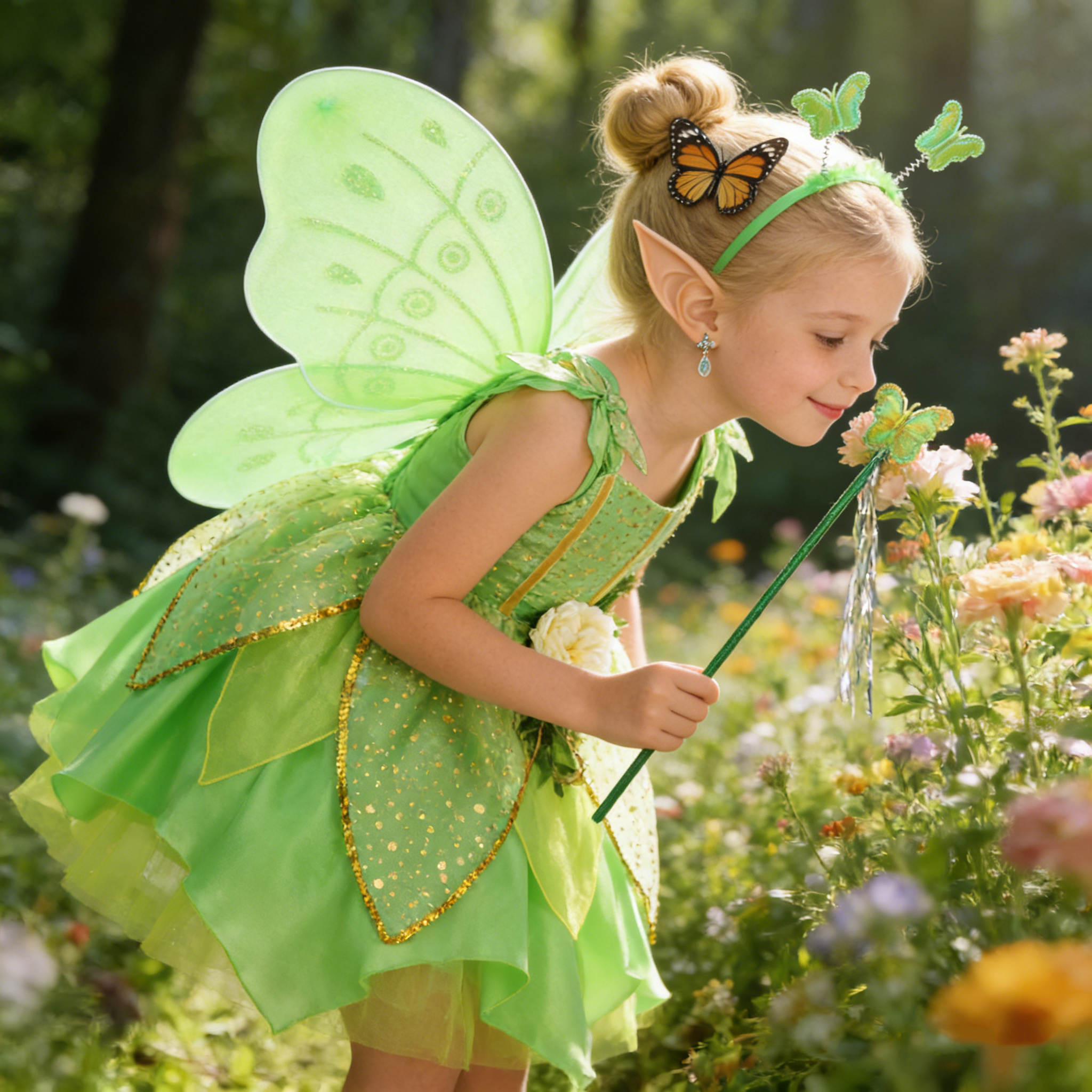Summer Girls Tinkerbell Fairy  - Summer Kids Clothing 评论和价格