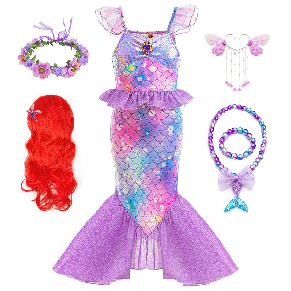 Mermaid Cosplay Purple Princes - Summer Dresses Yours Clothing 评论和价格