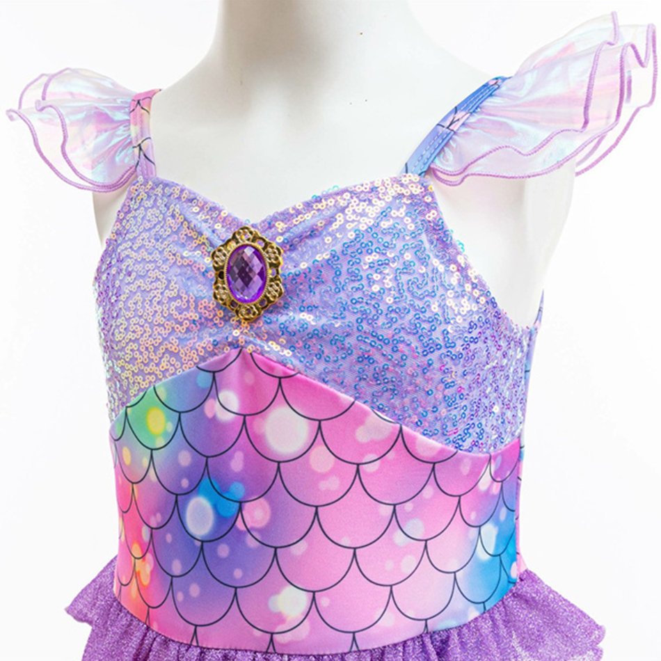 Mermaid Cosplay Purple Princes - Summer Dresses Yours Clothing 评论和价格