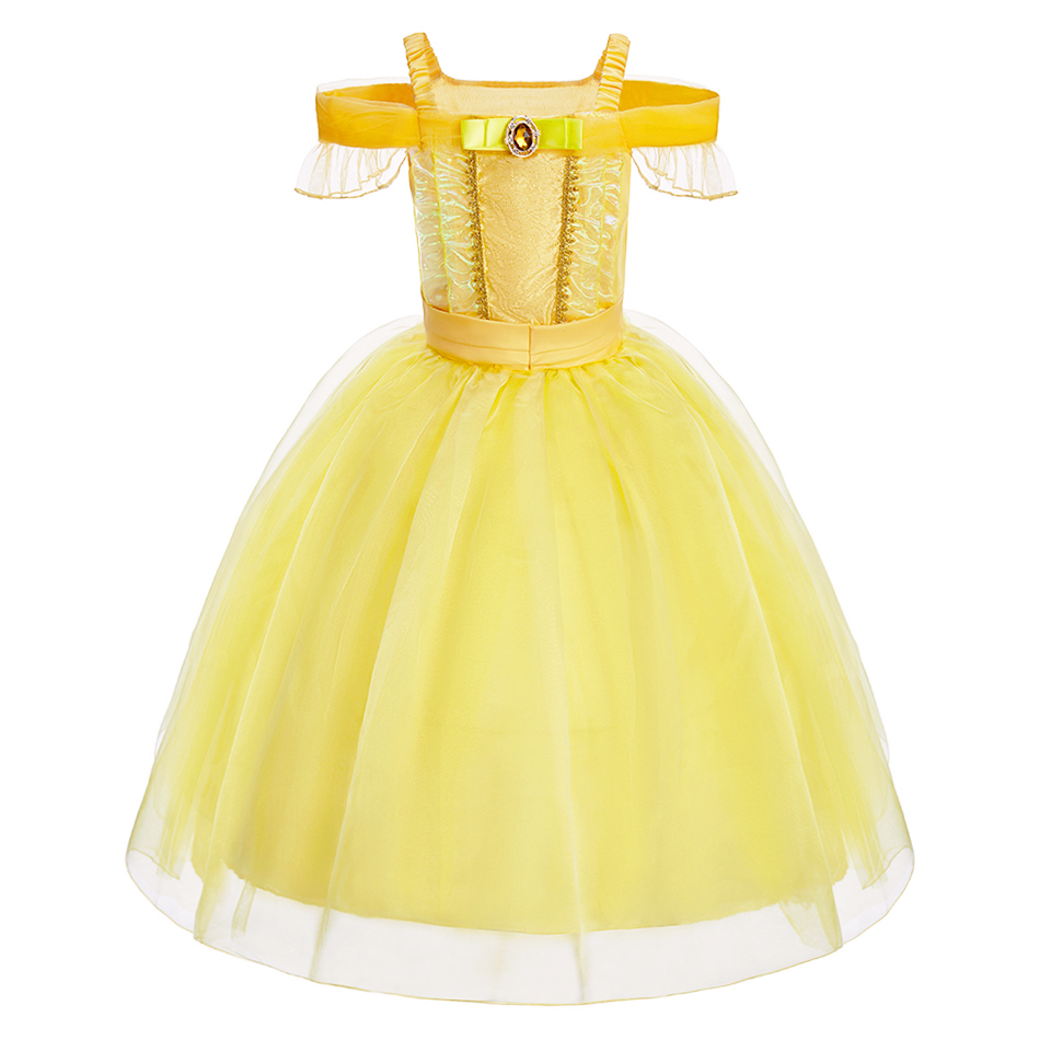 Little Girls Rapunzel Cinderel - Summer Dresses Yours Clothing 评论和价格