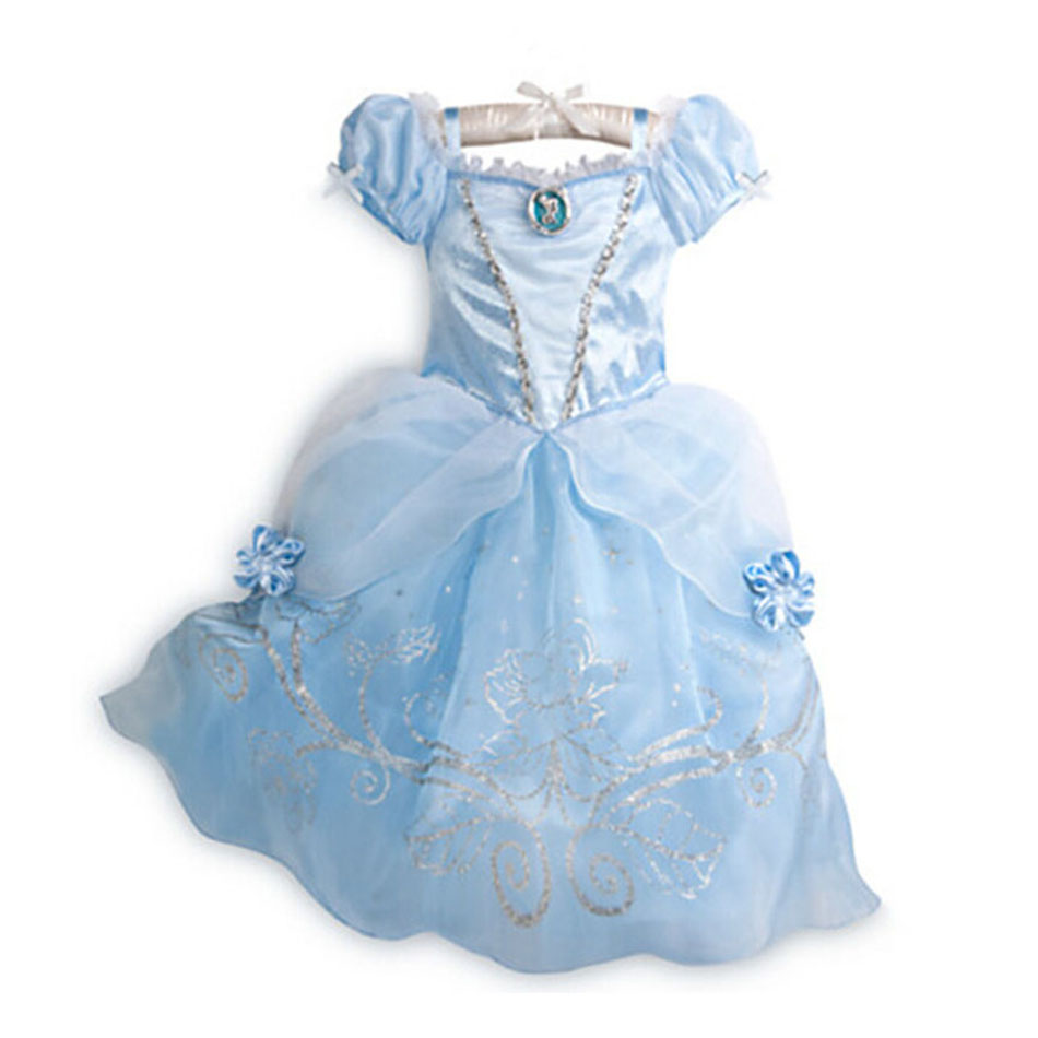 Little Girls Rapunzel Cinderel - Summer Dresses Yours Clothing 评论和价格