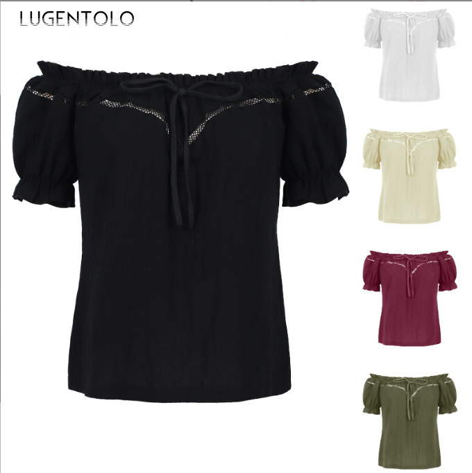 Women Retro Shirt Dark Renaiss - Summer Renaissance Clothing 评论和价格