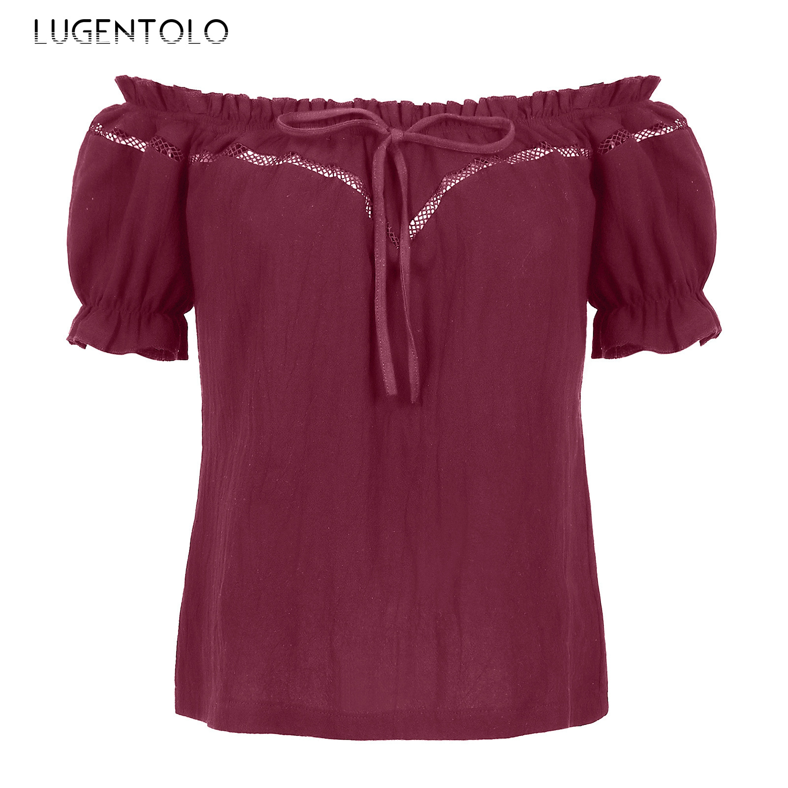 Women Retro Shirt Dark Renaiss - Summer Renaissance Clothing 评论和价格