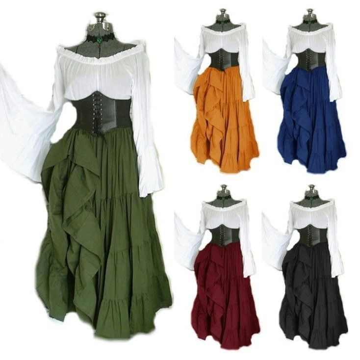 2025 New Party Long-sleeved Dr - Summer Renaissance Clothing 评论和价格