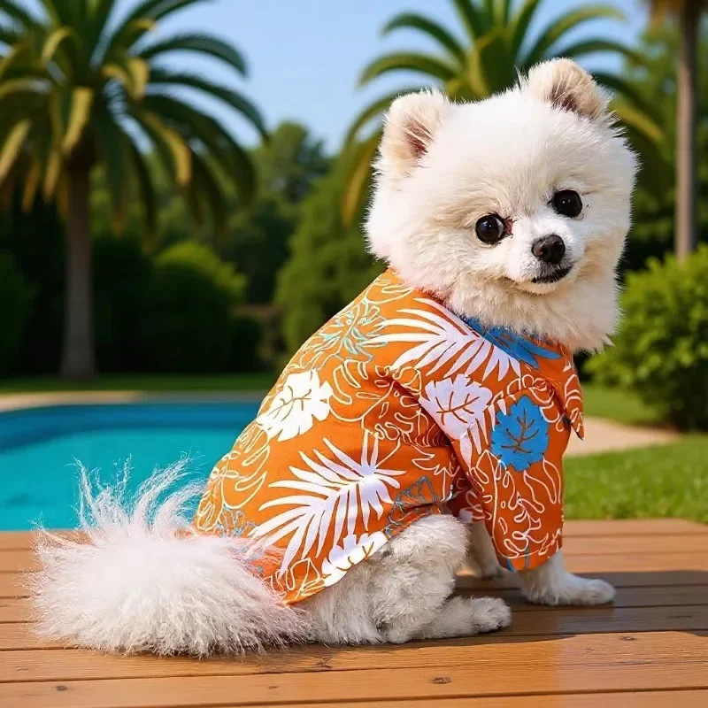 Handsome Small Dog Clothes Sum - Summer Dog Clothing 评论和价格