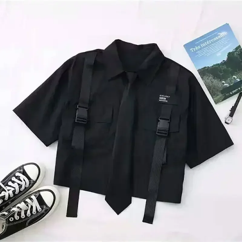 Casual Cargo Pants Suit for Wo - Summer Goth Clothing 评论和价格