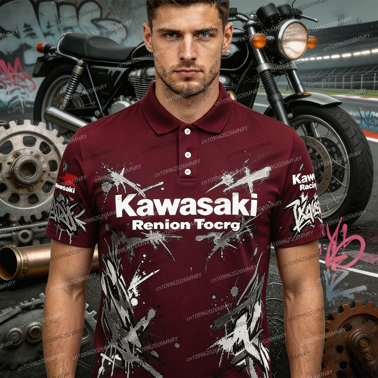 Summer polo t-shirt men Motorc - Summer Clothing Motorcycle 评论和价格
