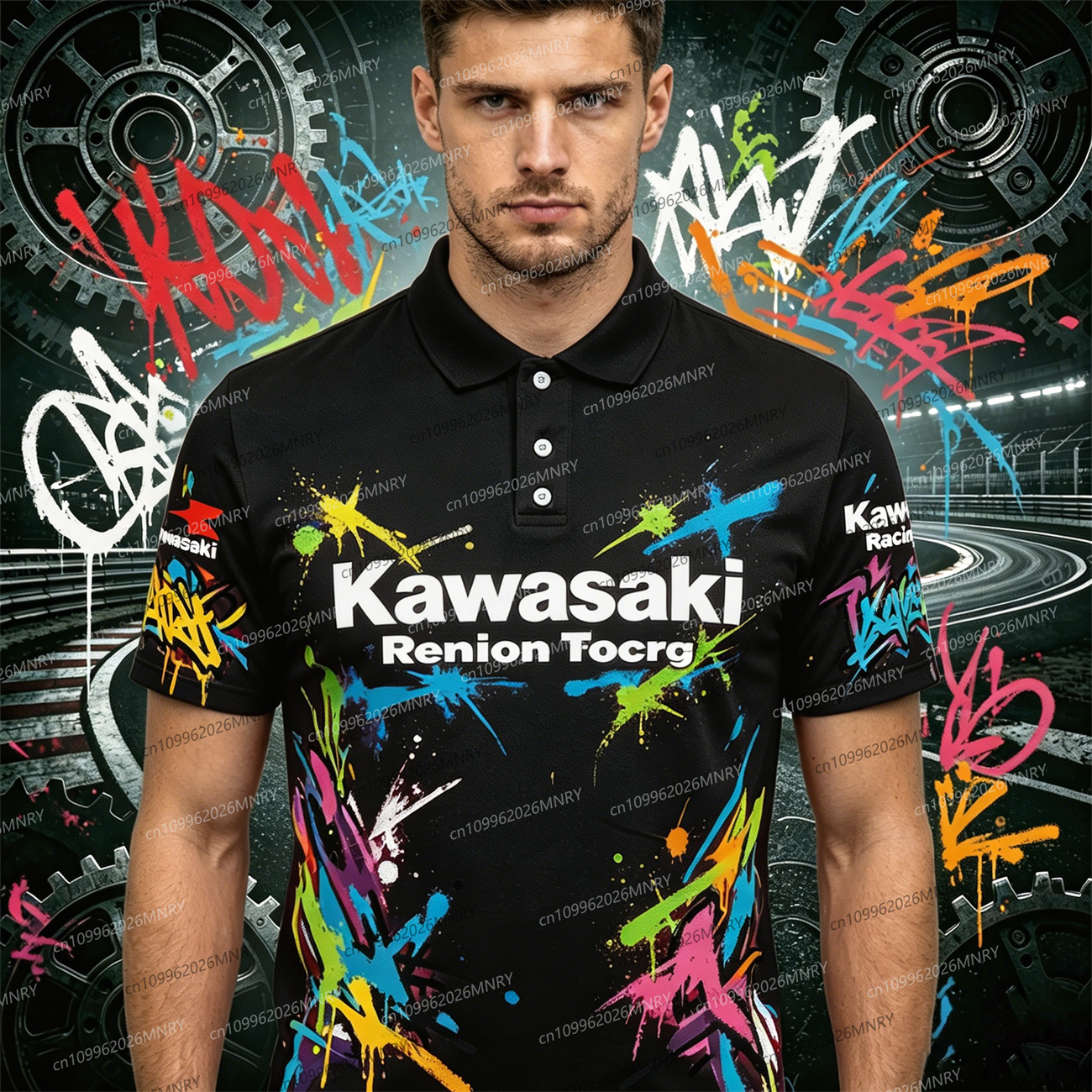 Summer polo t-shirt men Motorc - Summer Clothing Motorcycle 评论和价格