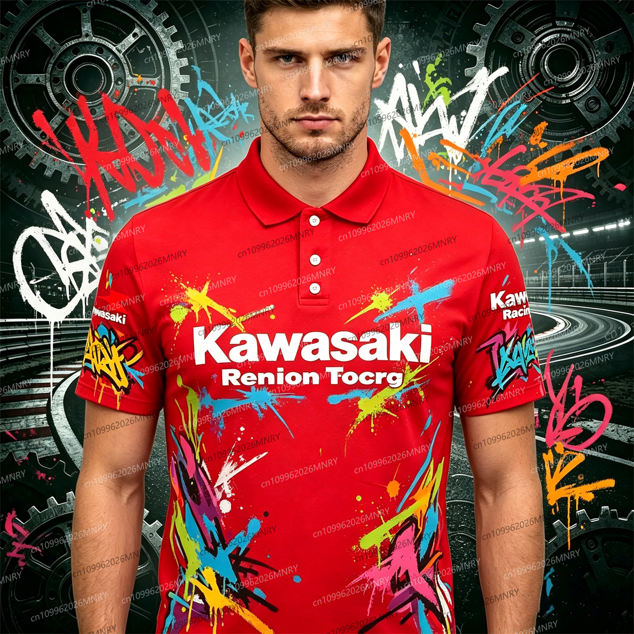 Summer polo t-shirt men Motorc - Summer Clothing Motorcycle 评论和价格