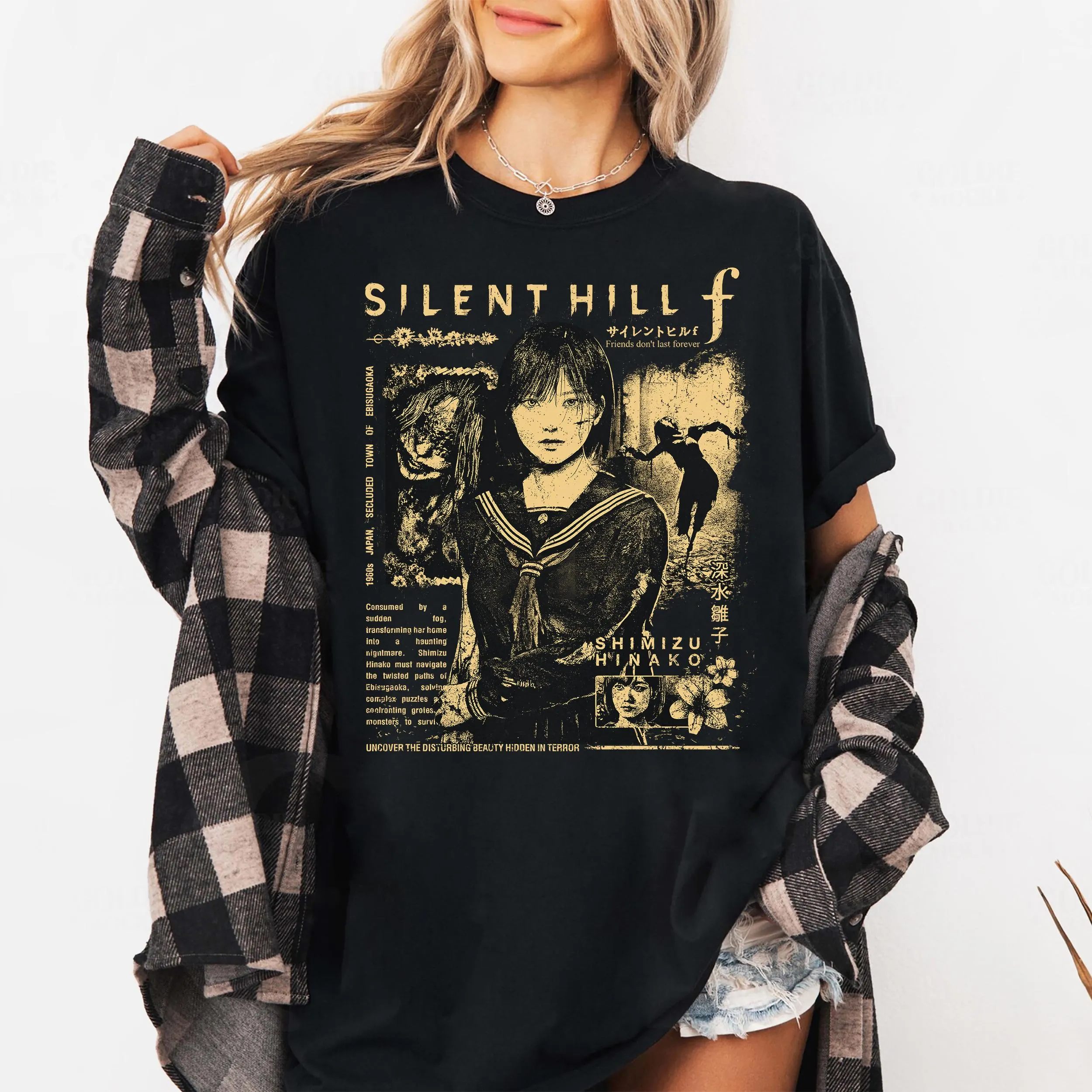 Silent Hill F T-Shirt Unisex M - Summer Hill Clothing 评论和价格