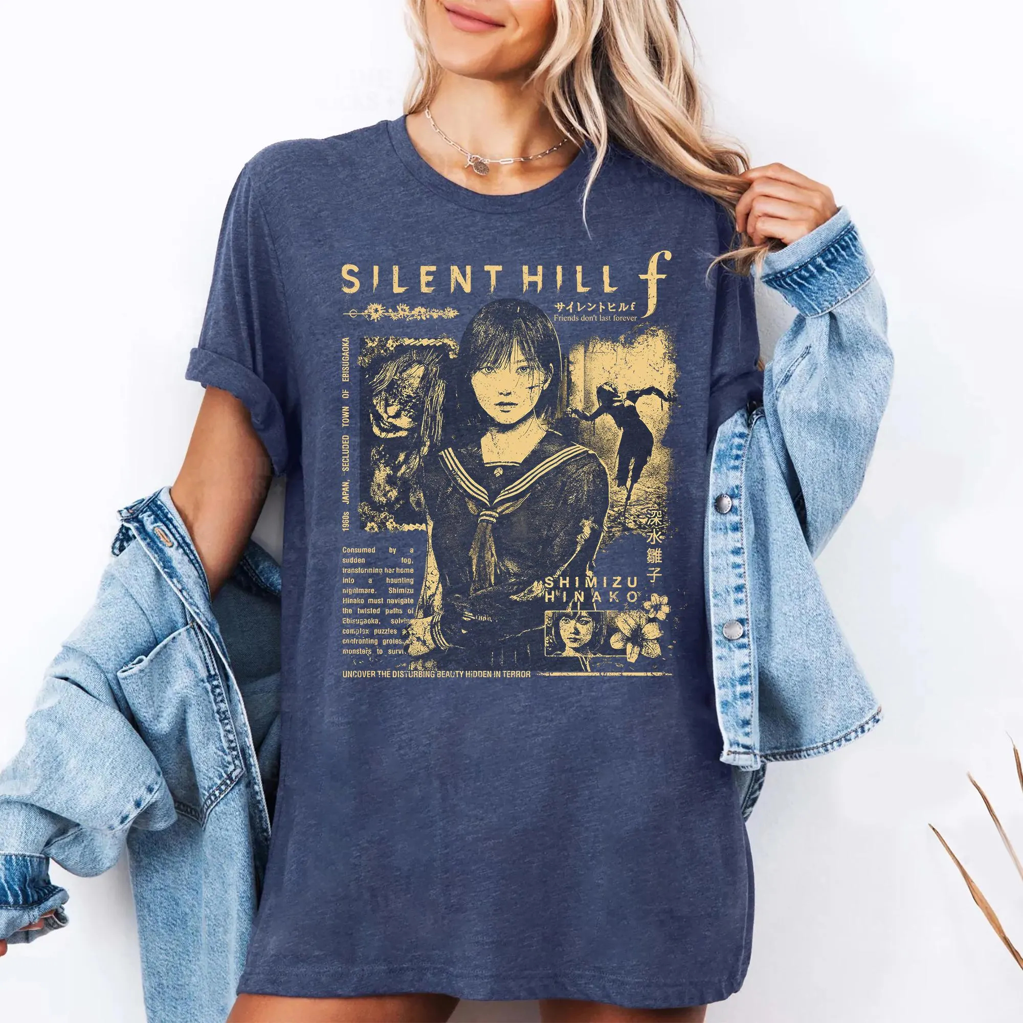 Silent Hill F T-Shirt Unisex M - Summer Hill Clothing 评论和价格