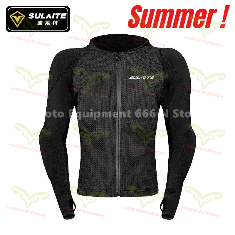 Sulaite Men Motorcycle Jacket  - Summer Clothing Motorcycle 评论和价格