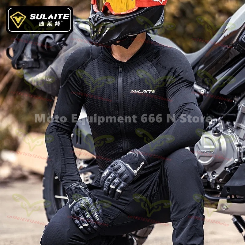 Sulaite Men Motorcycle Jacket  - Summer Clothing Motorcycle 评论和价格