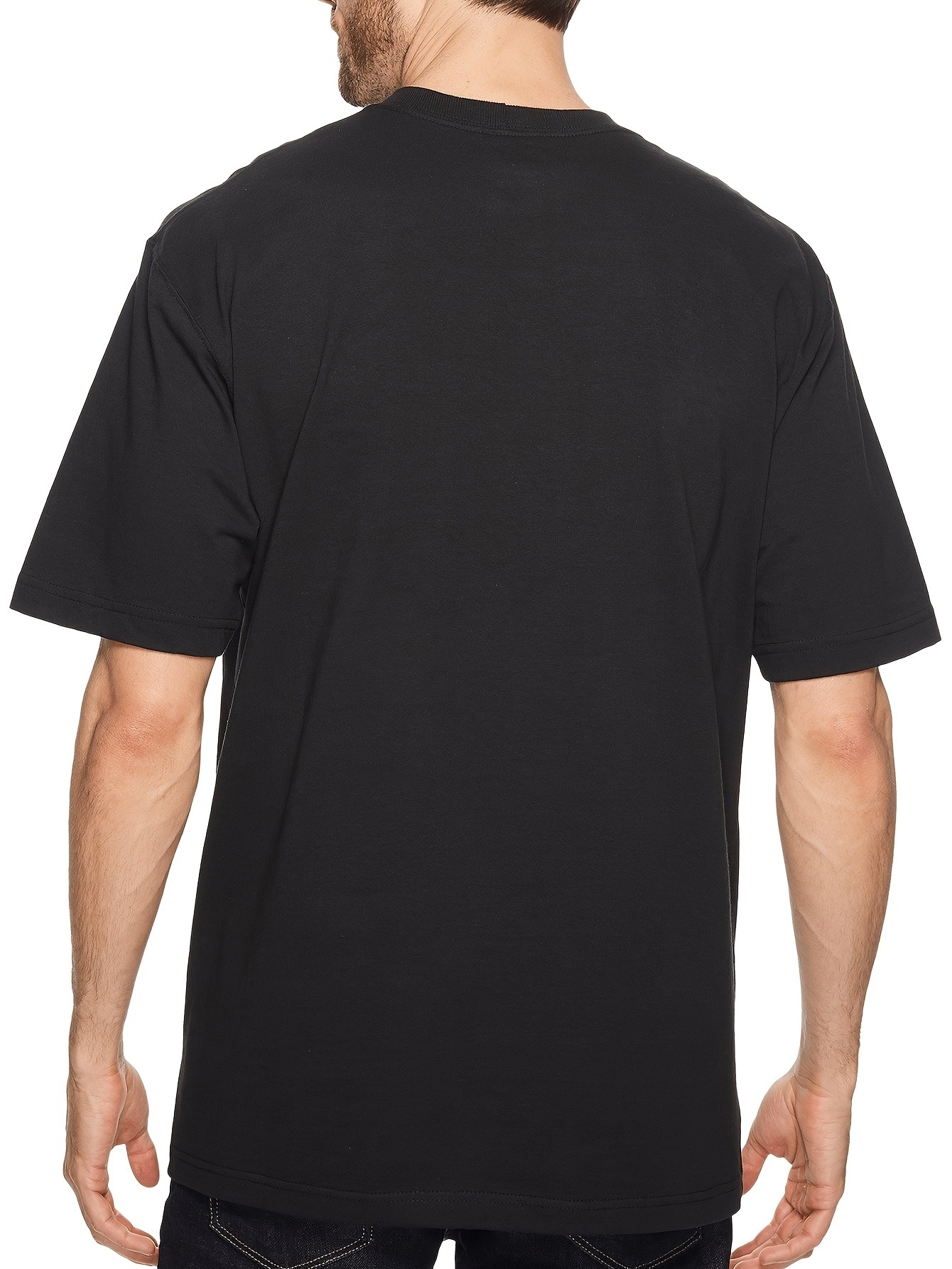 100% Cotton Solid T-shirts men - Summer Knit Clothing 评论和价格