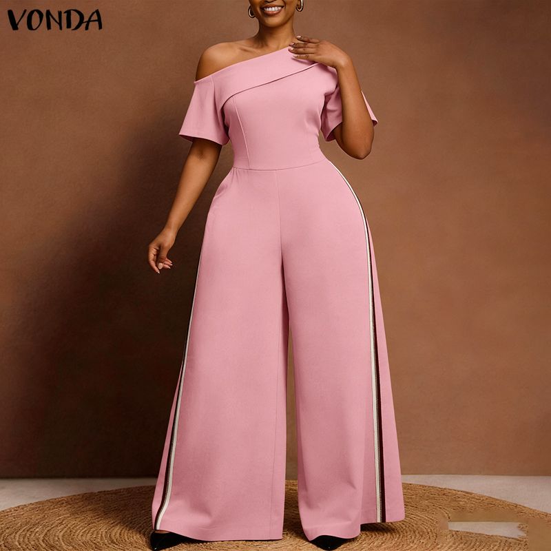 VONDA Summer Women Plus Size J - Romper Playsuit Women 评论和价格