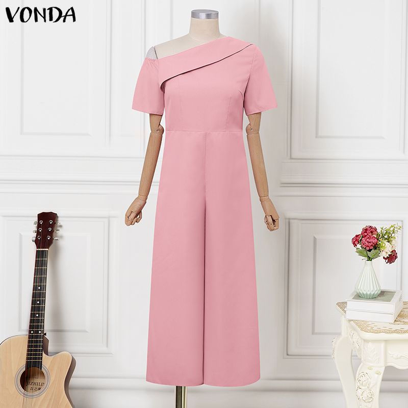 VONDA Summer Women Plus Size J - Romper Playsuit Women 评论和价格