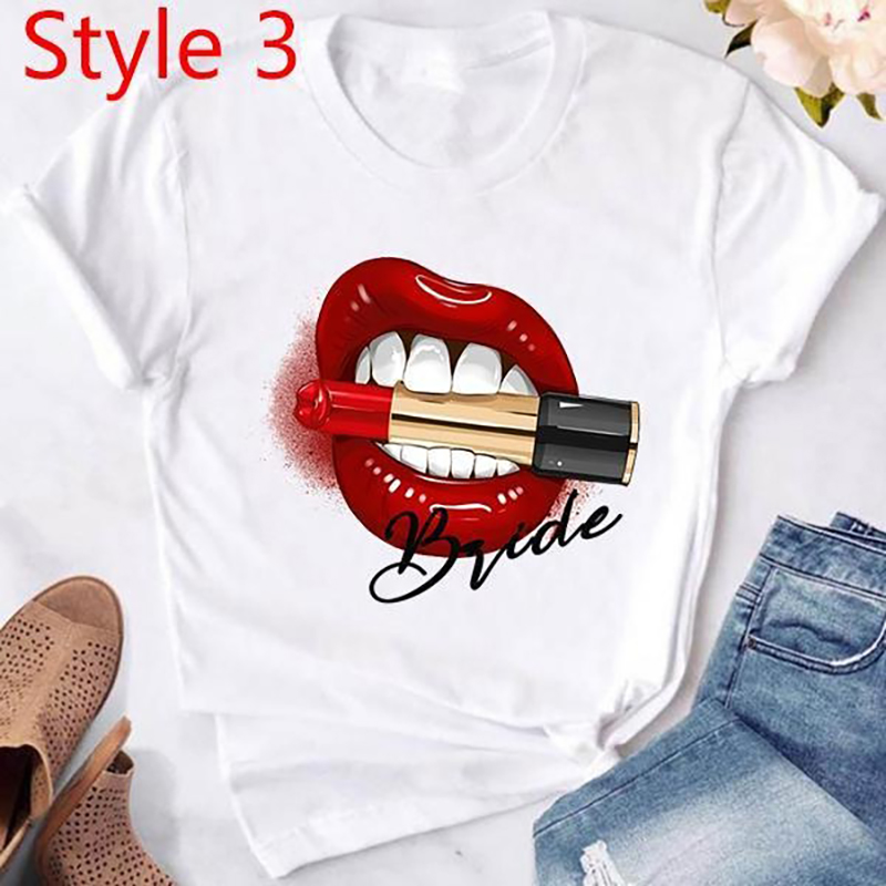 Funny Summer T Shirt for Bride - Summer Clothing Cheap 评论和价格